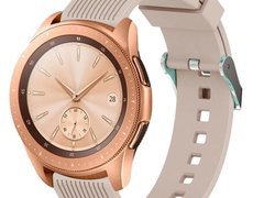 Curea ceas Smartwatch Samsung Galaxy Watch 4, Watch 4 Classic, Gear S2, iUni 20 mm Silicon Sport Sof